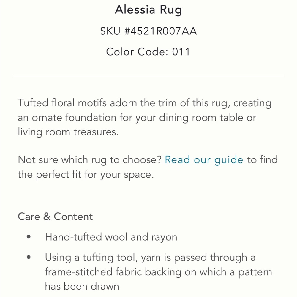 Alessia Rug - Picture 3 of 4